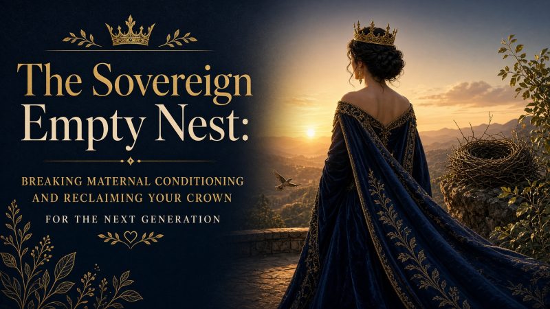 The Sovereign Empty Nest: Breaking Maternal Conditioning and Reclaiming Your Crown for the Next Generation